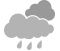 Periods of drizzle mixed with rain